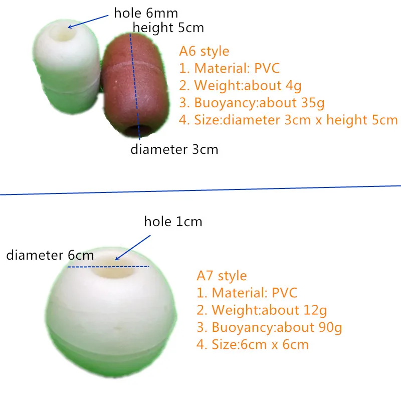 Manufacturer Sea Fishing Hard PVC Foam Floating Ball Buoy Fishing Net Float  - China Hard PVC Float and Fishing Net Float price