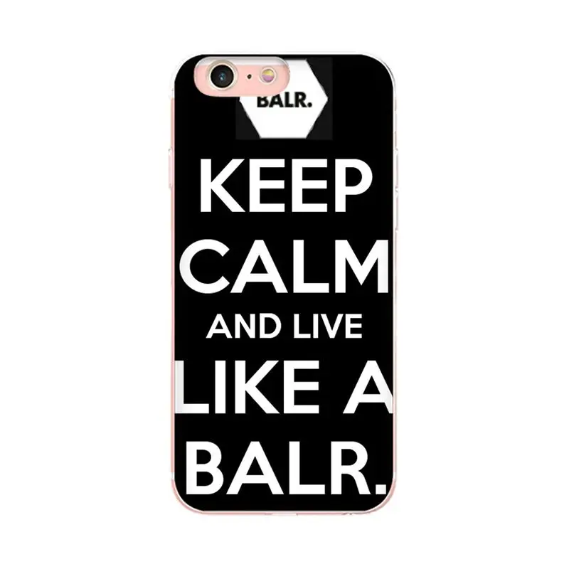 MaiYaCa BALR case For iphone 5 5s SE New Personalized print Phone Accessories Case For iPhone X 8 8plus 7 6S 6plus Cellphones