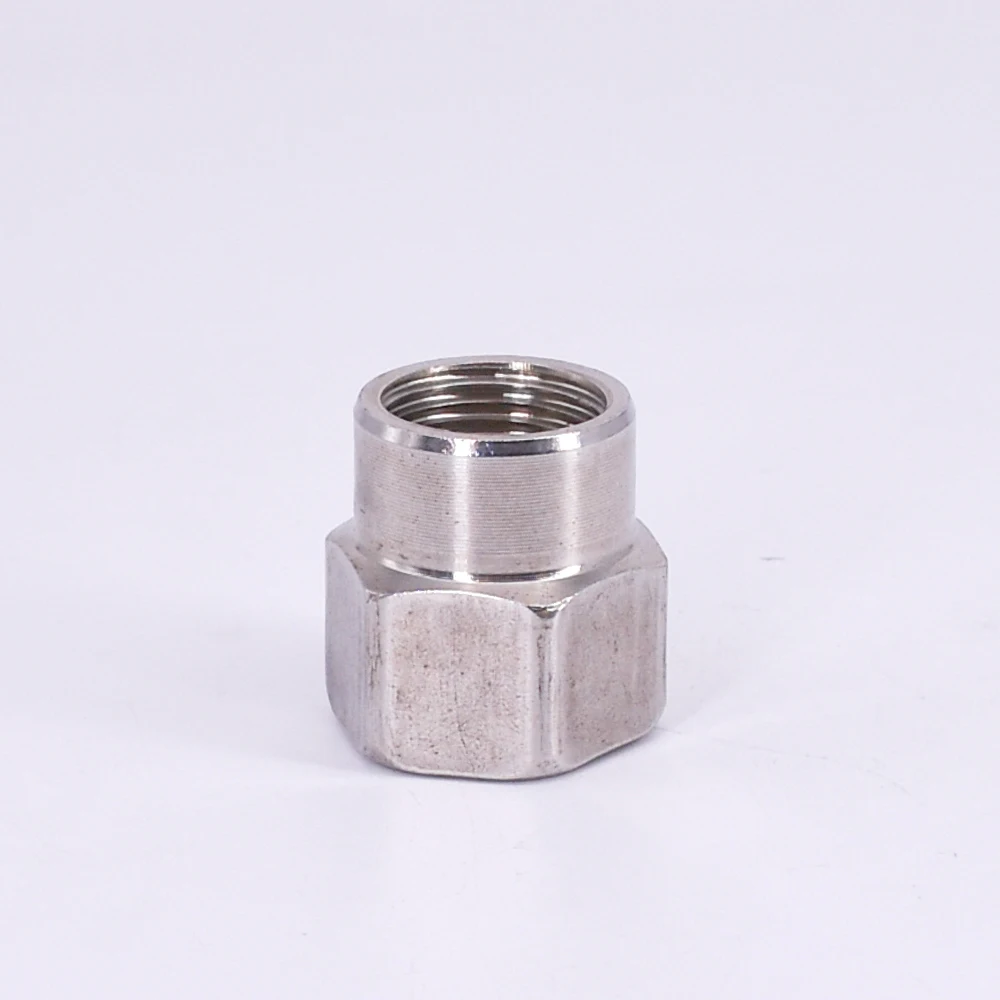 Pipe Fitting BSPP BSP 3//4 to 1//2 Female Reducing Coupling Adapter Stainless Steel