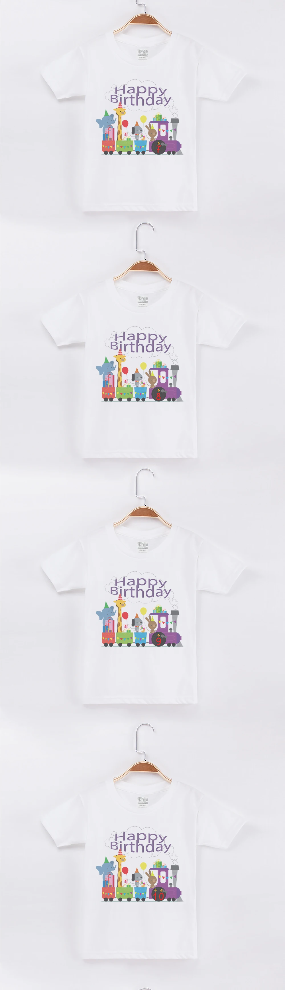 Футболка с рисунком животных; Одежда для мальчиков на день рождения; хлопковая детская одежда для девочек; топы для мальчиков; детская футболка; брендовые Детские футболки