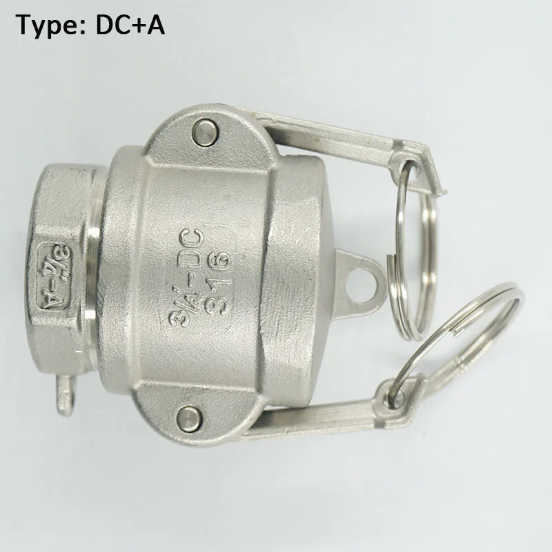 

3" Type DC+A Camlock Coupling Stianless Steel 304 Quick Disconnection Coupler