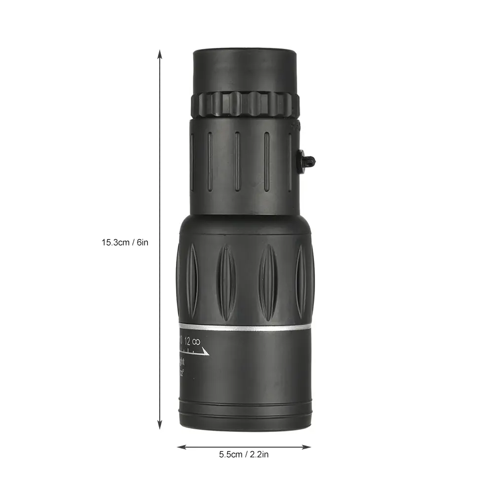 16x52 Двойной фокус монокулярный зрительный телескоп открытый портативный монокуляр охотничий оптический прицел для кемпинга наблюдения за птицами