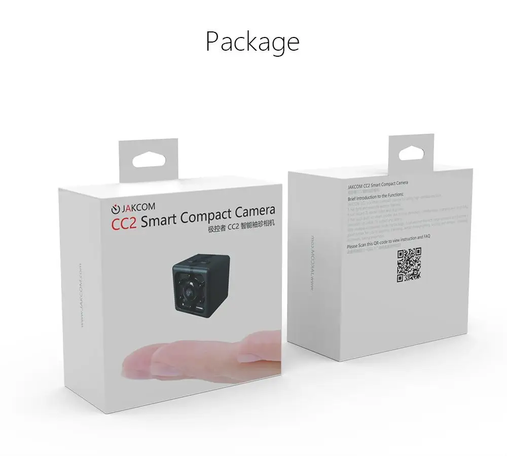 JAKCOM CC2 Smart Compact Camera Hot sale in as camera andoer camara espia 4k camcorder