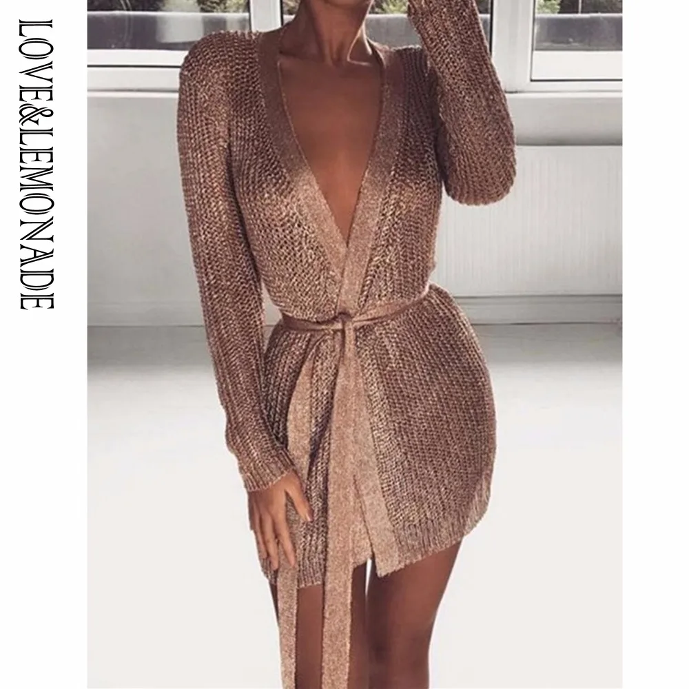 

Love&Lemonade gold hook cardigan sweater 4 colors LM0948