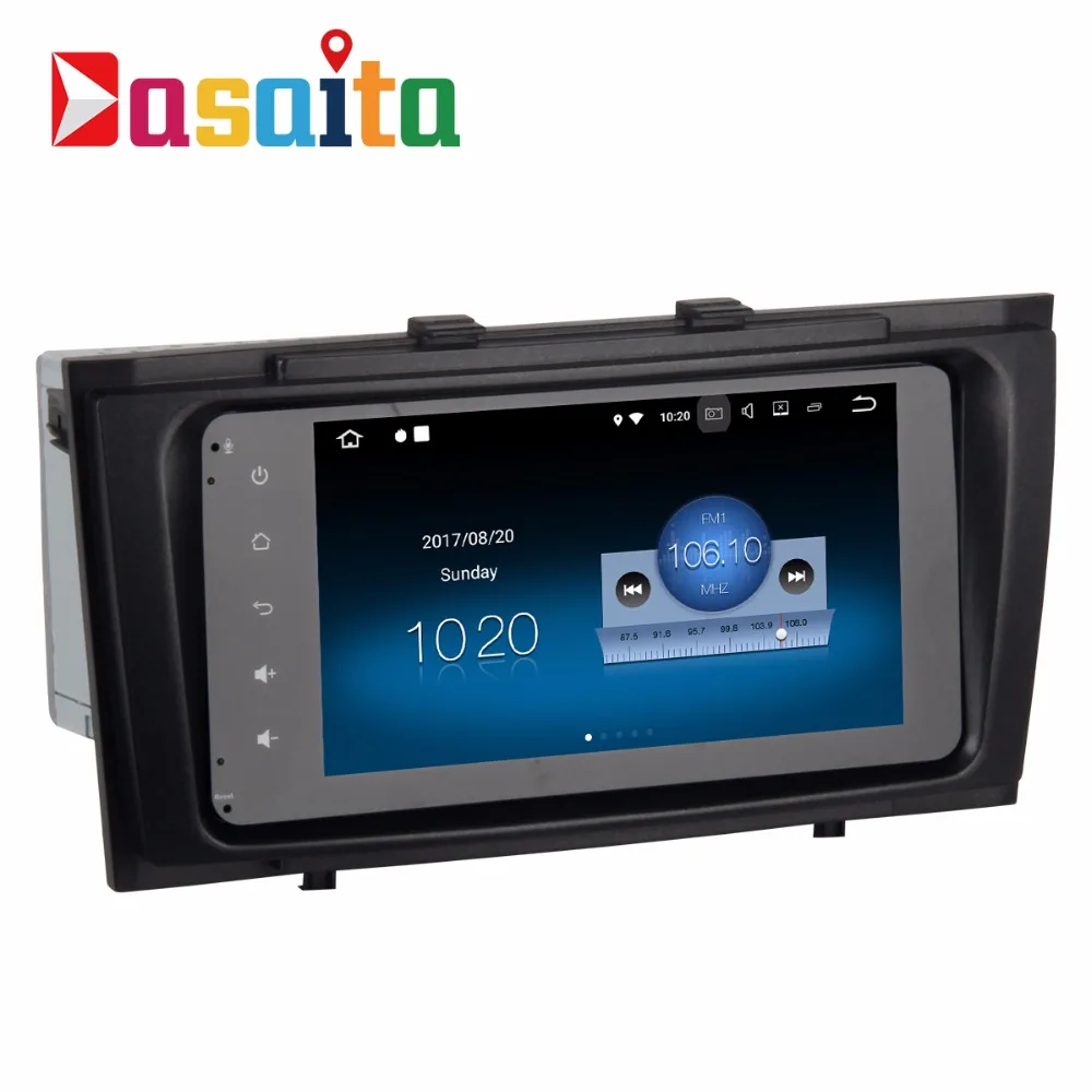 Dasaita 7 "Android 7,1 Автомобильный gps плеер Navi для Toyota Avensis с 2 г + 16 г 4 ядра стерео радио мультимедиа HDMI без DVD