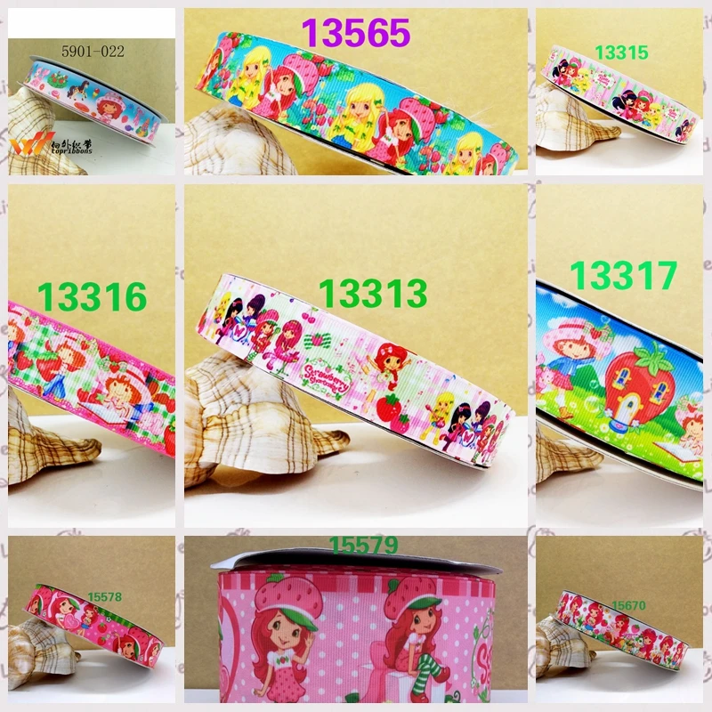 

Crtoon printed grosgrain ribbon ,satin ribbon 10 yards.5901-
