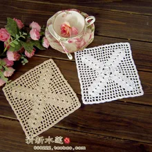 Стиль столовых украшения подушки ZAKKA ваза коврик для украшения дома красочные кружева салфетки чашки Pad коврики чашки кофе