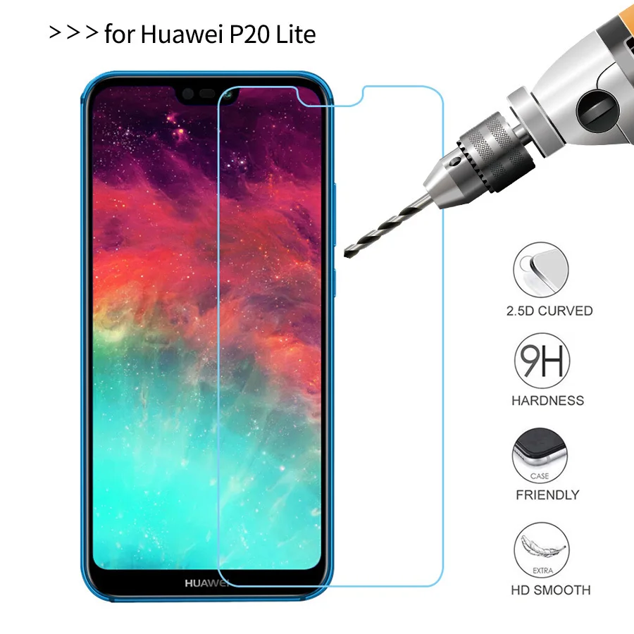P20Lite nova 3E Стекло Экран протектор Закаленное Защитная пленка p20 lite 9 H Премиум