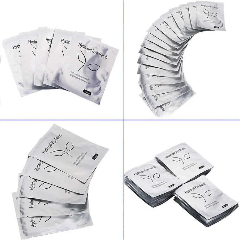 

50/100/200 Pairs Eye Pads Lint Free Eyelash Gel Mask Eyepads Lashes Extension Patches CD88