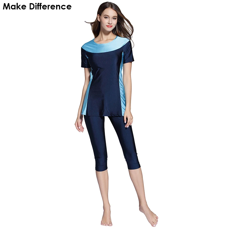 semi covered swimwear