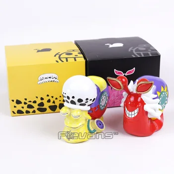 

Anime One Piece Trafalgar Law / Donquixote Doflamingo Den Den Mushi Telephone Figure Collectible Model Toy 2 Types