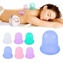 1pc Family Body Massage Helper Anti Cellulite Vacuum Silicone Cupping Cups Brand new and High quality