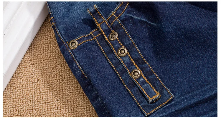 3-10 y child winter pants for boys jeans kid denim pants spring autumn boy clothes children elastic jeans warm trousers 10 years (4)
