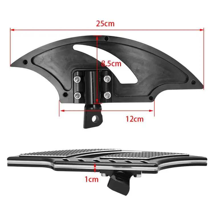 Задние подножки для мотоцикла Floorboards педали подходят для Harley Touring Electra Glide Road King Dyna Sportster