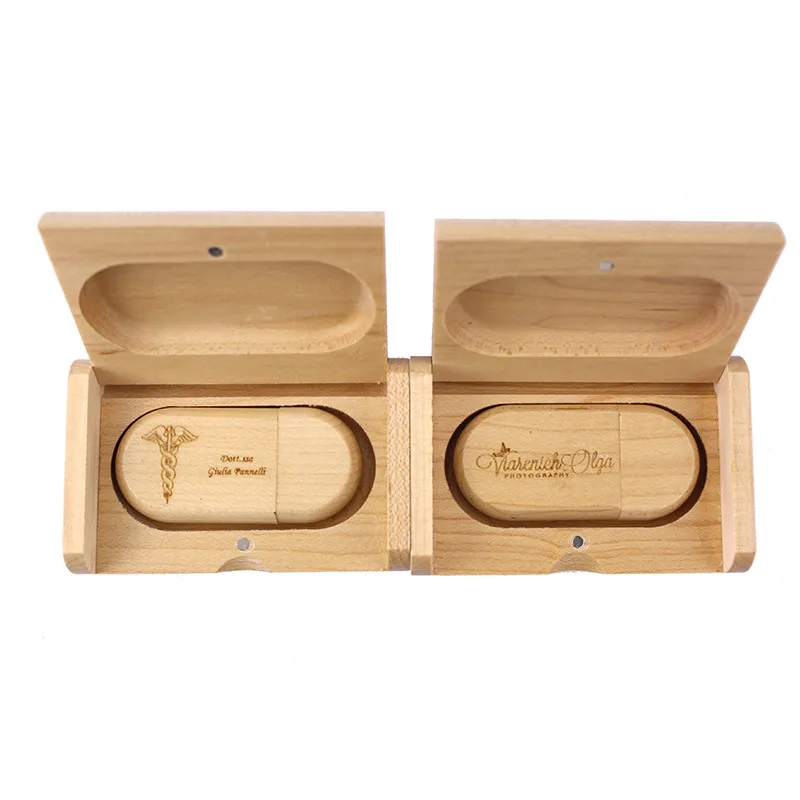 Горячая деревянные USB флеш-накопители, ручки, деревянная упаковочная коробка, 4 ГБ, 8 ГБ, 16 ГБ, 32 ГБ, карта памяти, Подарочный логотип, более 15 шт