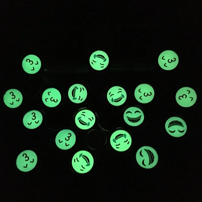 1 kawaÅ‚ek tylko fid spinner emoji uv glow in the dark