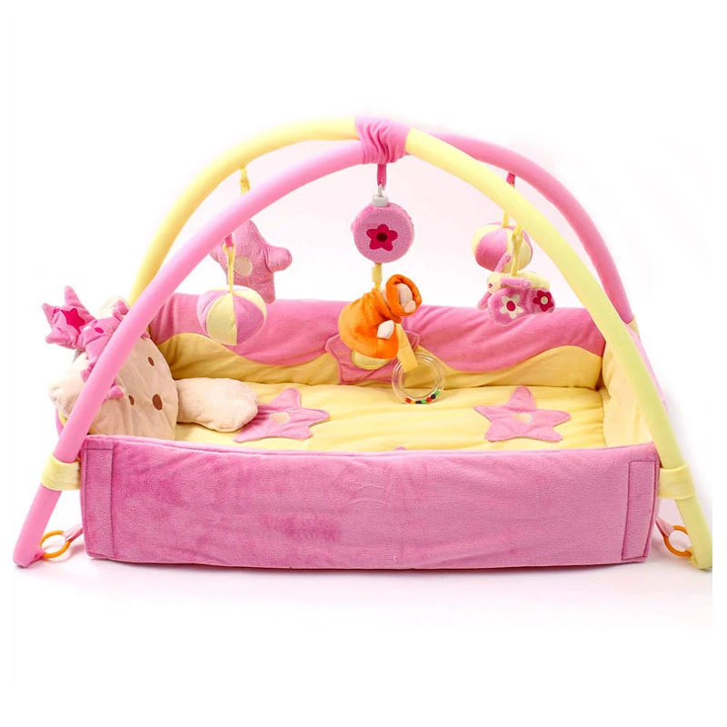 activity gym and playmat