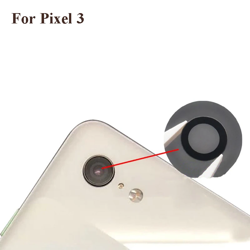 

High quality For Google Pixel 3 Back Rear Camera Glass Lens Repairment Repair parts test good For Google Pixel 3 Pixel3