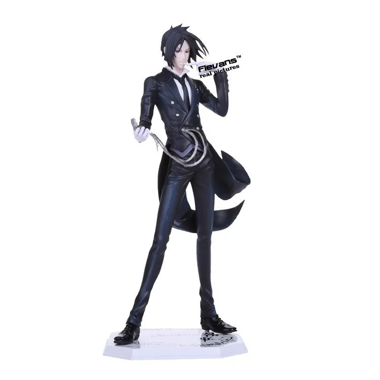 Аниме Black Butler Себастьян Михаэлис ПВХ фигурку Коллекционная модель игрушки 24 см
