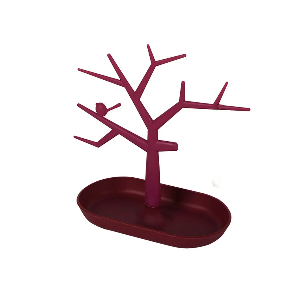 Tree Jewelry Holder Chic Display Jewelry Organizer Show Rack Necklace Ring Earring Stand Holder Show Jewelry Fashion