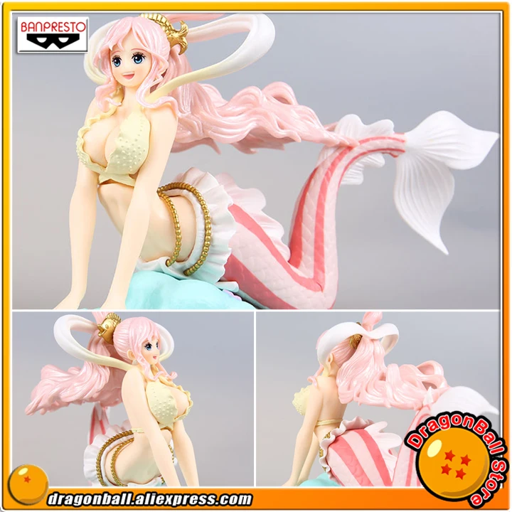 

Japan Anime "ONE PIECE" Original Banpresto Glitter & Glamours Collection Figure - Princess Shirahoshi (Special Color ver.)