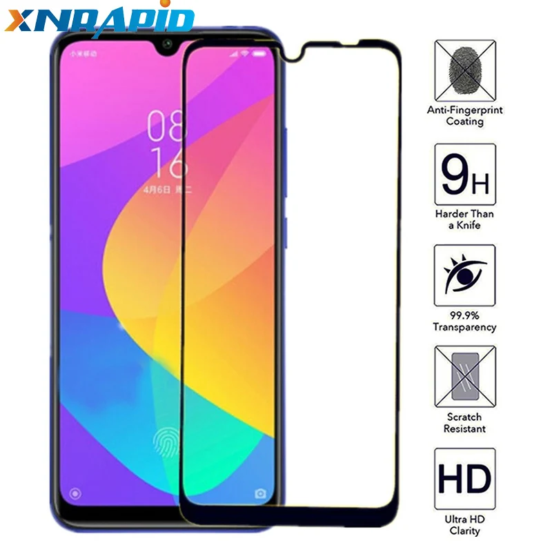 

Screen Protector Tempered Glass For Xiaomi Mi 9T Pro CC9e Full Cover Front Toughened Glass Redmi K20 Note 7 Pro 7A