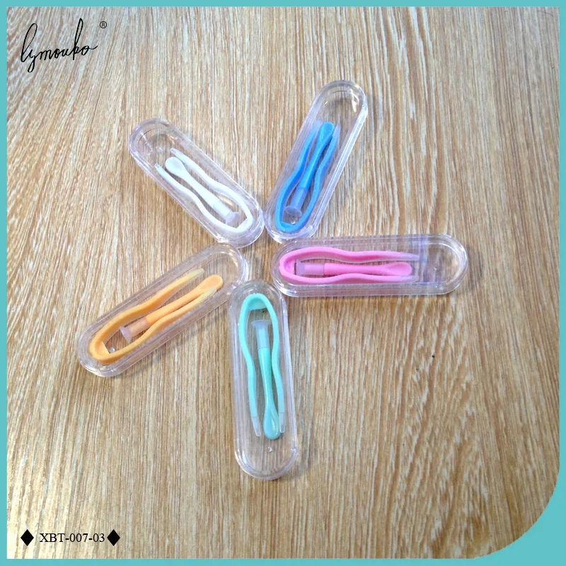 

Lymouko Hot 1 Set Tweezers Suction Cups Stick Contact Lenses Special Clamps Tool for Contact Lens Inserter Remover