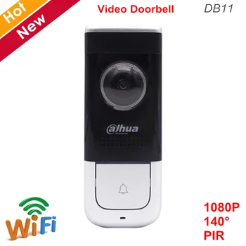 

Dahua WiFi Video Doorbell DB11 HD 1080P 140 degree PIR detection Cloud talk and storage H.264 Built-in Speaker Video doorphone