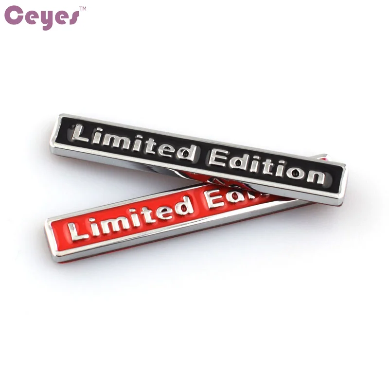 

3D Auto Car-Styling Sticker Fit For Limited Edition Ford Bmw Toyota Golf VW Audi Skoda Car Emblems Badge Car Styling Accessories