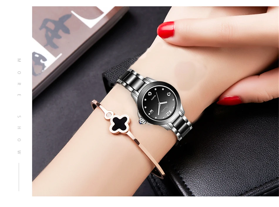 casual à prova dcasual água relógio feminino menina relogio feminino