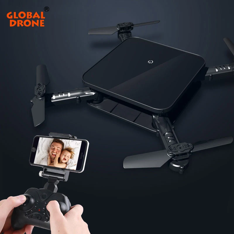 

Global Drone S1 RC Quadcopter Pocket Selfie Drone 2.0MP RC Drone FPV Real Time Foldable Mini Drone VS GW018