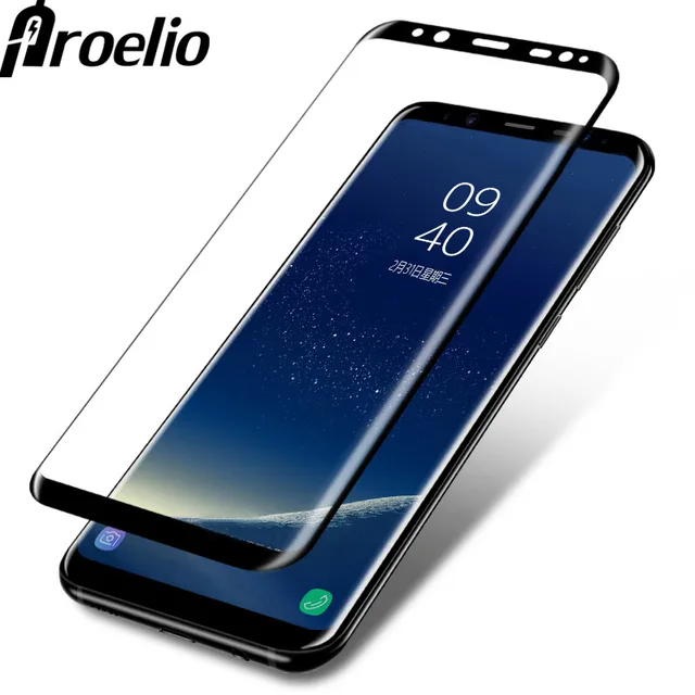 Proelio 3D Curved Full Tempered Glass For Samsung Galaxy S8 S9 S7 S6 Edge Plus Screen