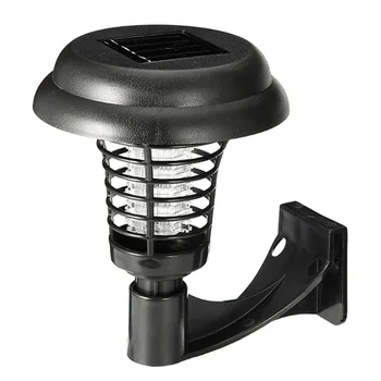 

LED Solar Lamp Outdoor UV Mosquito Insect Pest Bug Repeller Wall Light Garden Countyard Wall-mounted Light
