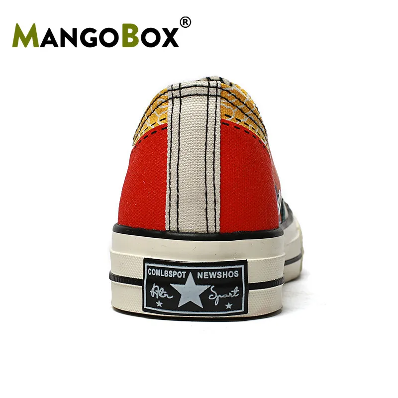 الرجال حذاء قماش الربيع الصيف Mangobox 2019 هندسية الأزياء تزلج أحذية الدانتيل متابعة تنفس الذكور عارضة الأحذية