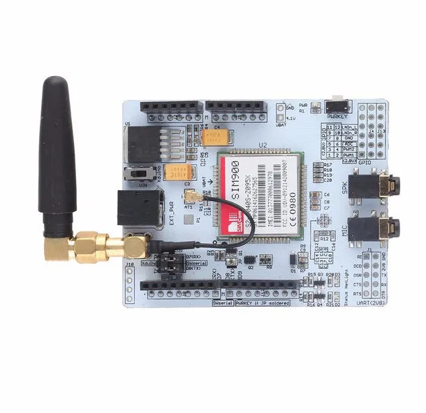 Fast Free Ship SIM900 Module/SIM900 GPRS/GSM extension board/GPRS Shield Demo Board Fast Free Ship SIM900 Module/SIM900 GPRS/GSM extension board/GPRS Shield Demo Board