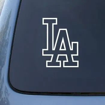 Dodgers игры в бейсбол Авто Окно Стикеры наклейка для автомобиля грузовик внедорожник Наклейка 5,5 ''окна автомобиля винил высечки Стикеры белый