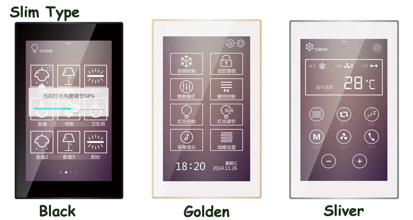 slim 5 inch Touch Panel