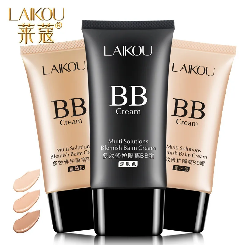 Бренд корейский LAIKOU BB крем-консилер увлажняющий тональный крем для макияжа голые отбеливающие лица красота макияж покрытие консилер