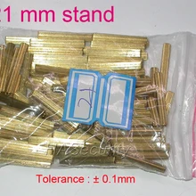 21 мм(100 шт) Латунная Статуэтка/скоба/дырокол для камеры безопасности модуль печатной платы установка в сборе