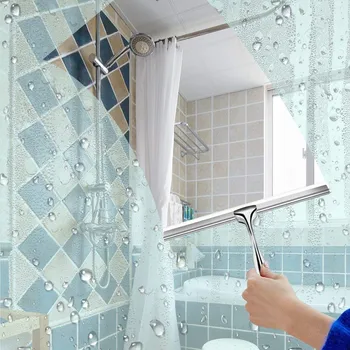 

2019 Squeegees Glass Cleaning Wiper Brush Multifunctional Cleaner Helper for Windows Of Car and Household Window Cleaning Tool @