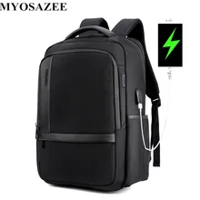 ФОТО brand usb external charge backpack laptop bag anti-theft backpacks waterproof laptop backpack headphone plug bags leisure
