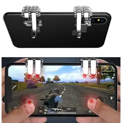 1 пара шесть пальцев связь PUBG мобильная игра пожарная кнопка телефон игровой триггер L1R1 шутер контроллер для iPhone x 8 samsung Xiaomi