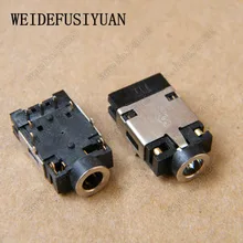 50pcs lot New Audio Headphone Microphone Jack Port Socket for Lenovo IdeaPad V450 Y450 Y460 Y560 Series