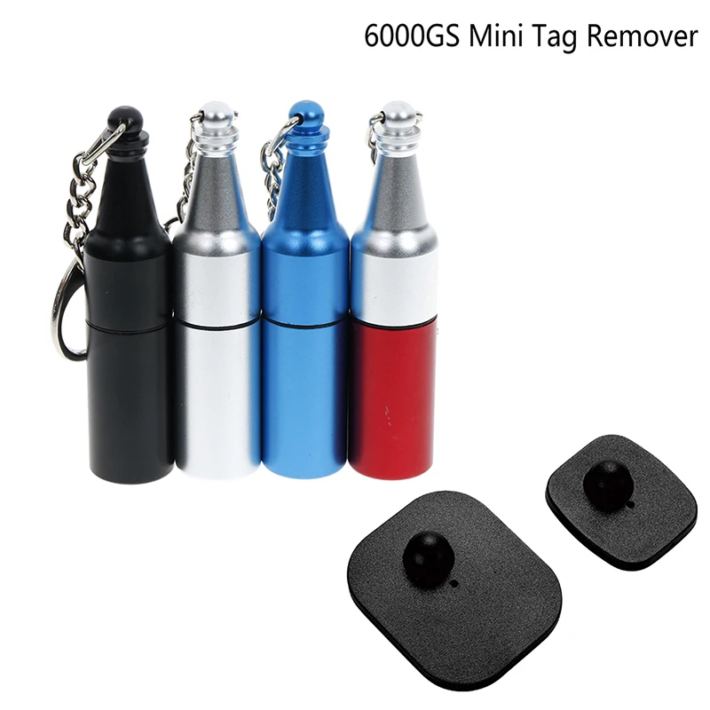 

6000GS Mini Magnet Eas Tag Detacher Hook Key Lockpick Security Tag Remover Anti-theft Strong magnetic
