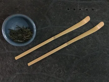 

18cm Handmade Bamboo Matcha Tea Scoop Retro Japanese Green Tea Ceremony Matcha Spoon Tea Sticks Tool