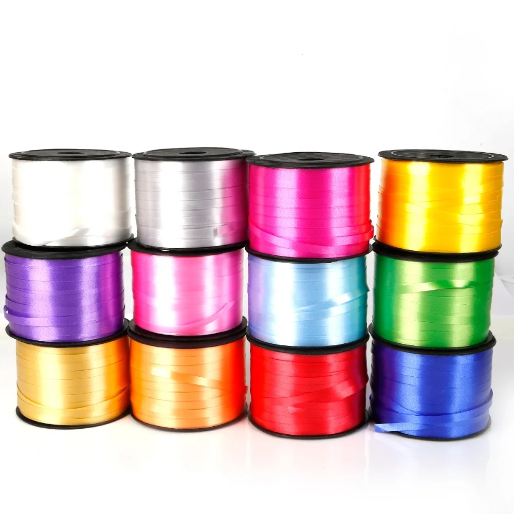 

Foil Balloon Ribbon 100yard Christmas Halloween String Tag Label Hang Rope Party Decoration Wedding Centerpieces DIY Crafts