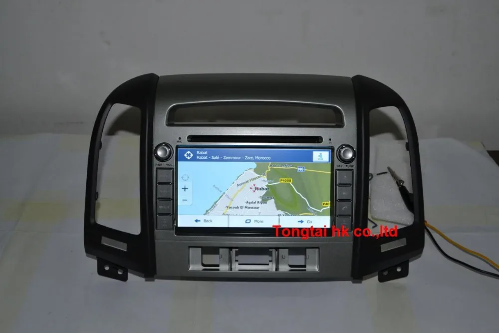 Discount 7" Android 7.1 for hyundai SANTA FE 2006 2012 car DVD radio player  3 hole,gps navigation,3G,BT,Wifi,2GB Russian,english 31