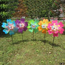 Новое поступление, игрушки в виде ветряной мельницы, украшение сада, насекомое, мультяшная бабочка, детские игрушки, подарки, колесо для двора, вертушка