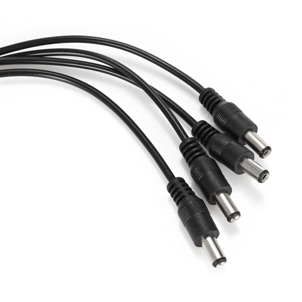  Floureon Video Surveillance Security System Camera Power DC Splitter 1 Female to 4 Male Power Split - 33037750578