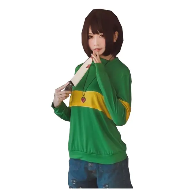 Buy 2018 Cosplay Undertale Frisk Chara Coat Hoodies